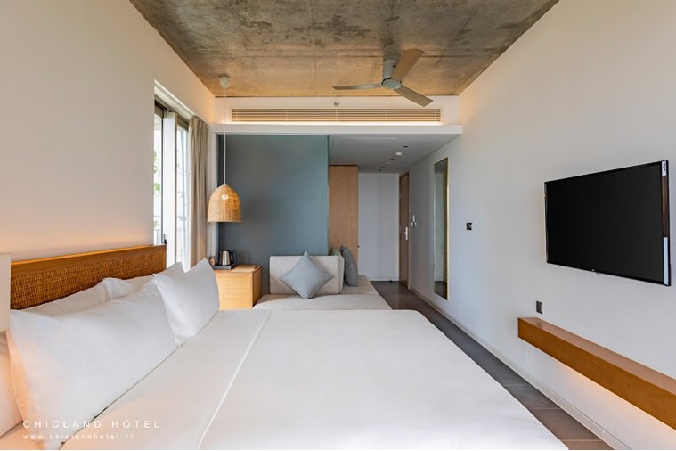 Phòng Deluxe Double With Balcony (The Su)